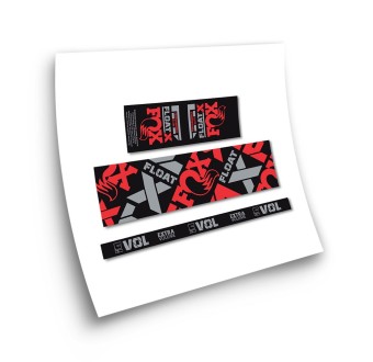 Stickers Pour Amortisseur Velo Fox Float X Performance Elite 2022 - Star Sam