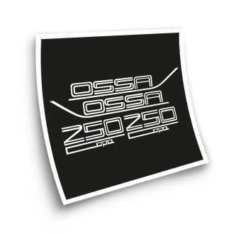 OSSA Copa 250  Kit Motorbike Stickers Orange - Star Sam