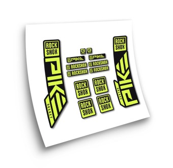 Stickers Velo Fourche Rock Shox Pike Select 2023 - Star Sam