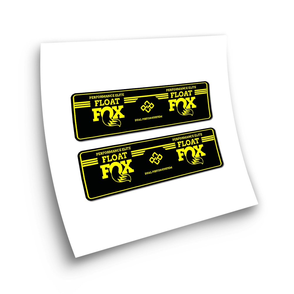 FOX x SANTA CRUZ 2021 Exclusive model fork bike compatible stickers