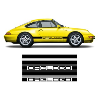 Vinyl car side stripes Carrera 1979 - 1996 - Star Sam