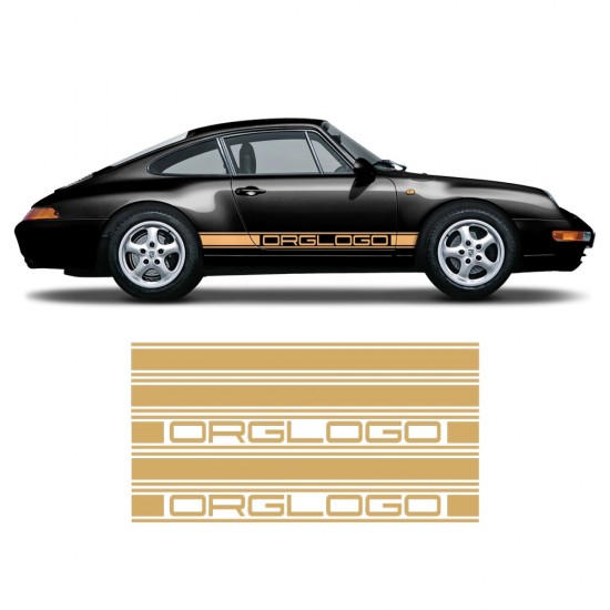 Vinyl car side stripes Carrera 1979 - 1996 - Star Sam