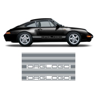 Vinyl car side stripes Carrera 1979 - 1996 - Star Sam