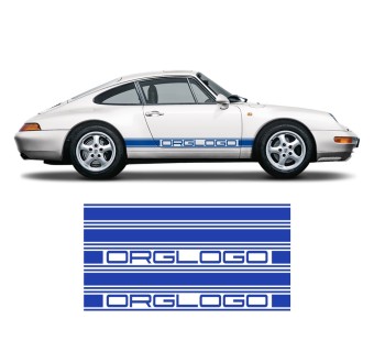 Vinyl car side stripes Carrera 1979 - 1996 - Star Sam