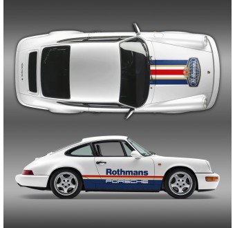 Rothmans Stripe Set Vinyls für Rennen - Star Sam