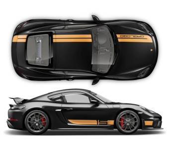 kit automóvel riscas Sport Cup Edition Porsche Cayman/Boxster 2005 - 2020  - Star Sam