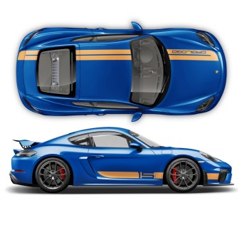 kit automóvel riscas Sport Cup Edition Porsche Cayman/Boxster 2005 - 2020  - Star Sam