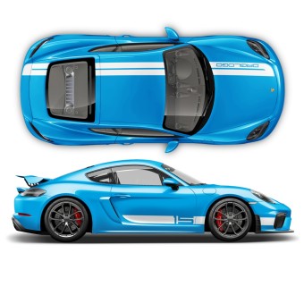 kit automóvel riscas Sport Cup Edition Porsche Cayman/Boxster 2005 - 2020  - Star Sam