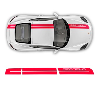 Adesivi kit strisce corsa Sport Cup Edition Cayman/Boxster 2005 - 2020 - Star Sam