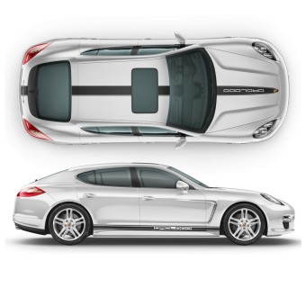 Competition decals for Porsche Panamera-Star Sam