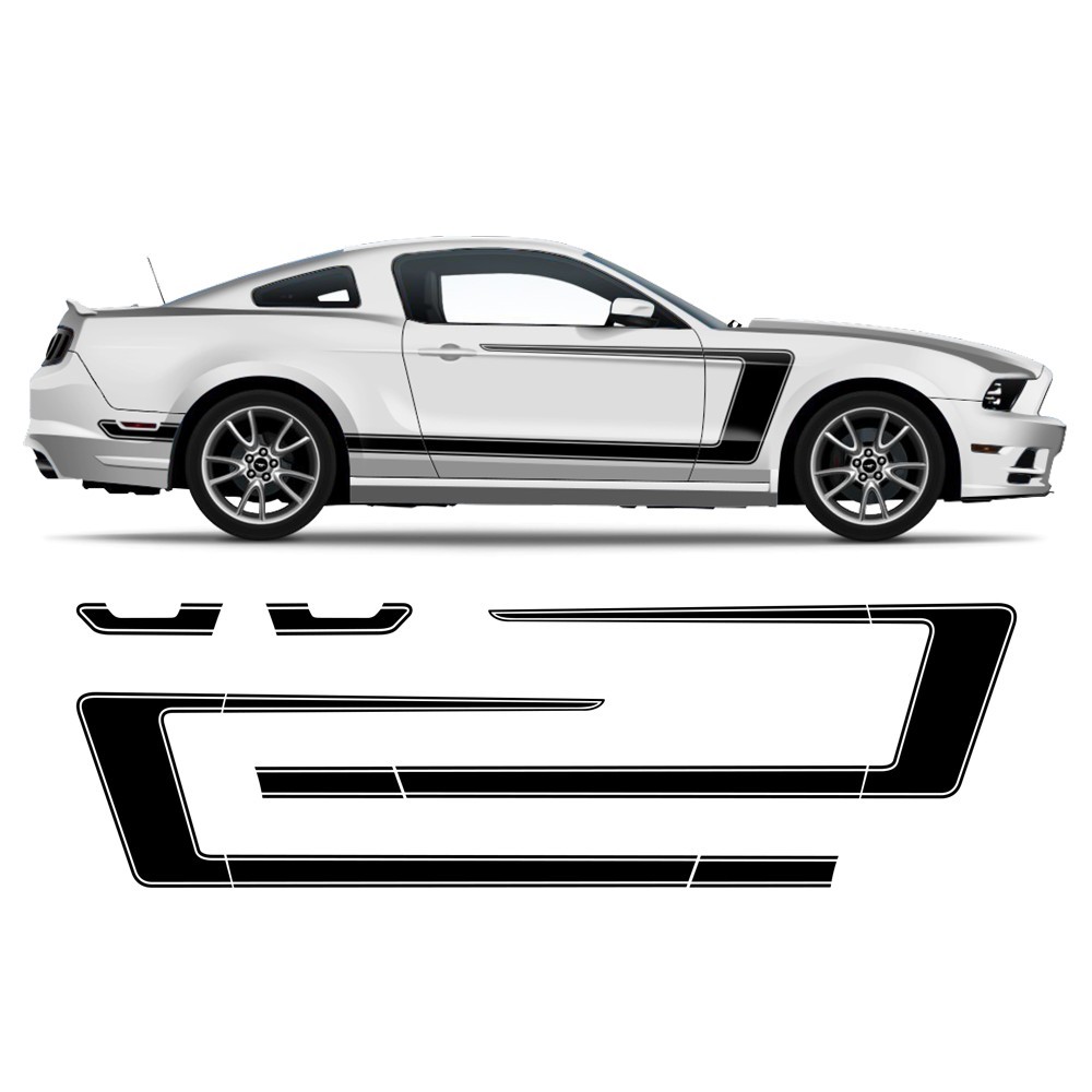 Mustang side decals 2005 - 2014- Star Sam