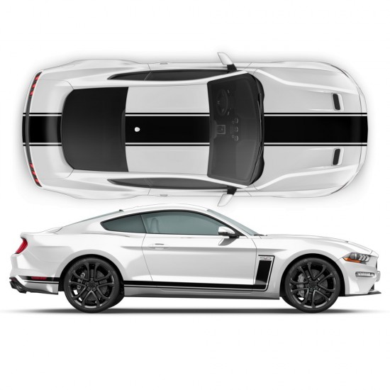 Kit di adesivi per Ford Mustang 2015-2019 - Star Sam