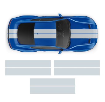 Racing stripes vinyl for Mustang 2015-2017-Star Sam