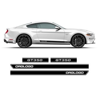 GT350-Seitenstreifen-Vinyl für Ford Mustang 2015–2020 - Star Sam