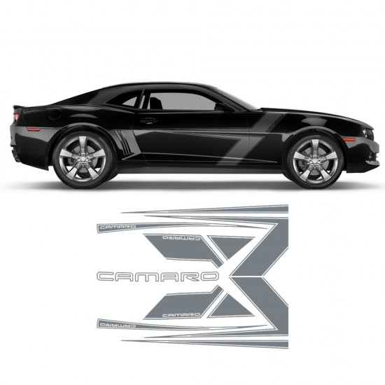 Chevrolet Camaro 2010 - 2015 - Star Sam Seitengrafikfolien