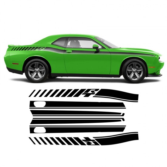 Riscas laterais em vinil RT para DODGE Challenger 2011-2020 - Star Sam