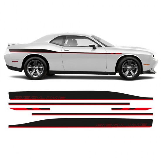 Vinilos franjas REDLINE Dodge Challenger 2011 - 2020 - Star Sam