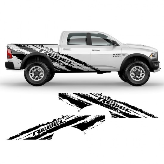 Autocolantes para o seu Dodge Ram Rebel -Star Sam