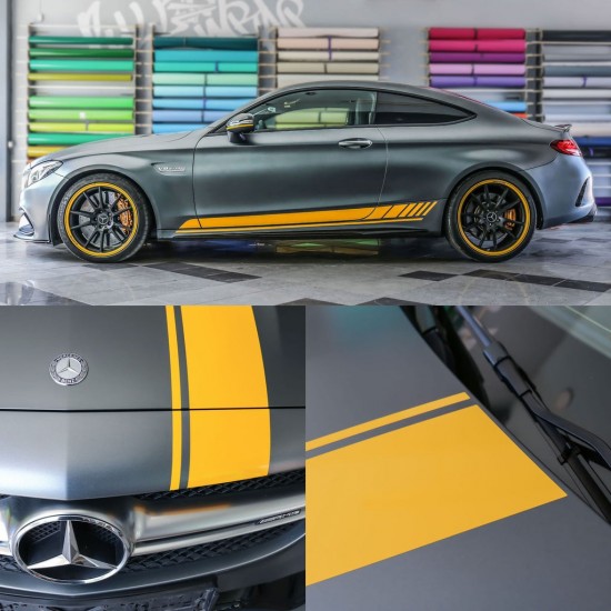 Autocolantes para Mercedes Benz AMG C-Class - Star Sam