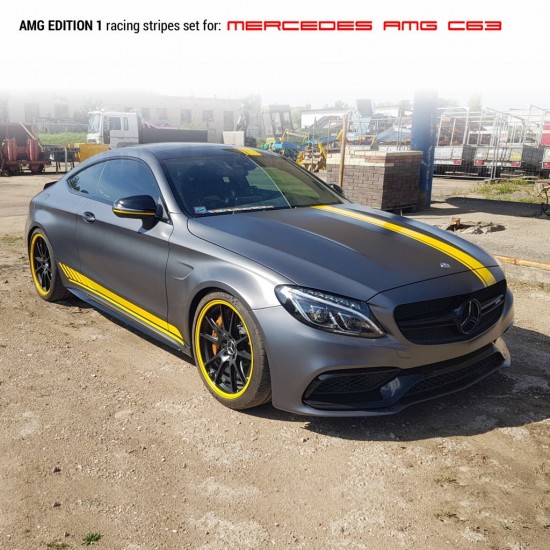 Autocolantes para Mercedes Benz AMG C-Class - Star Sam