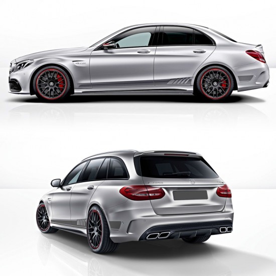 Samolepky s pruhmi na krídlo Mercedes Benz AMG C63 Edition 1 - StarSam