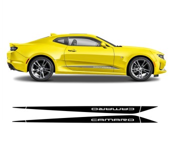 Chevrolet Camaro Triangular Side Stickers 2016 - 2020-Star sam