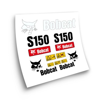 Industrial machinery stickers for BOBCAT S150 mod.2- Star Sam