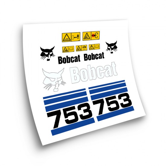 Tableros de clavijas para maquinaria industrial BOBCAT 753 BLUE- Star Sam