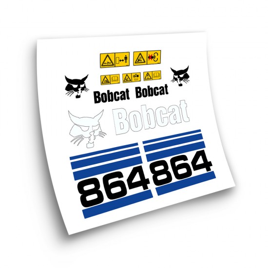 Tablice Pegboard do maszyn przemysłowych BOBCAT 864 NIEBIESKI- Star Sam