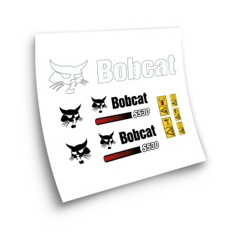 Industrial machinery stickers for BOBCAT S530 - Star Sam