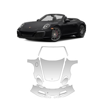 Film PPF Porche Boxter 2012 Black Edition