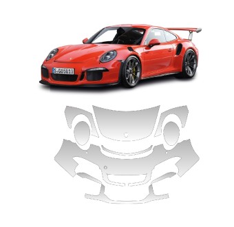 Pelicula PPF Porsche 911 2016 GT3 RS