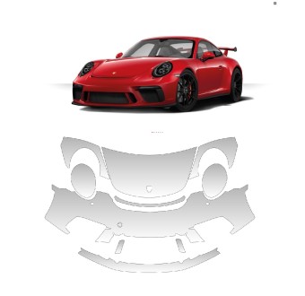 Pelicula PPF Porsche 911 GT3 2018