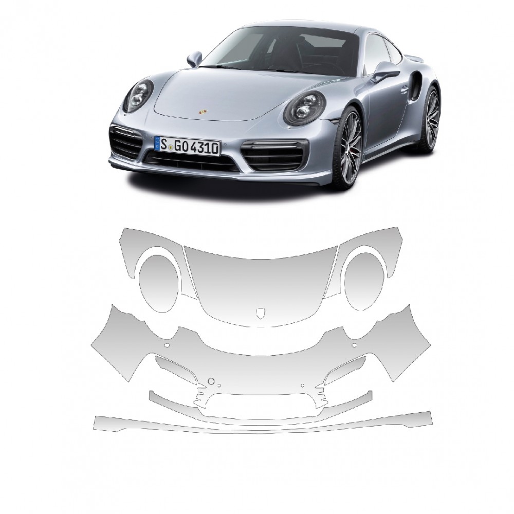 Film PPF Porsche 911 2014...