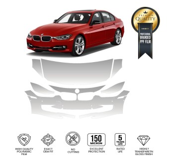 Pelicula PPF BMW 3-series sedan 2012 base