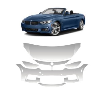 Pelicula PPF BMW 4-Series 430i 440i 2017 Coupe, Convertible, Gran Coupe M-Sport