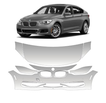 PPF Folie BMW 5-Series 2014 Gran turismo 535i 535i xDrive Luxury Modern