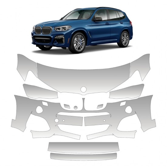 PPF Vinyl BMW 2016 X3 M-Sport