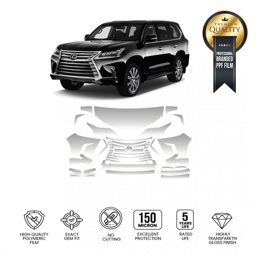 Vinyl PPF Lexus LX 570 2016