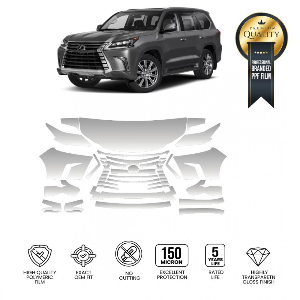 Vinyl PPF Lexus LX 570 2017