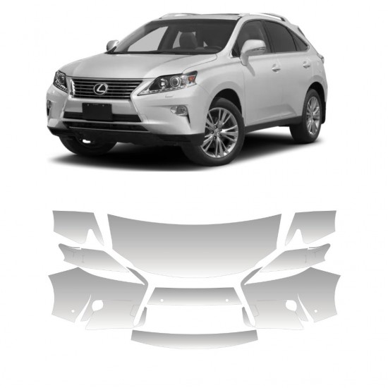 Pelicula PPF Lexus RX 2013...