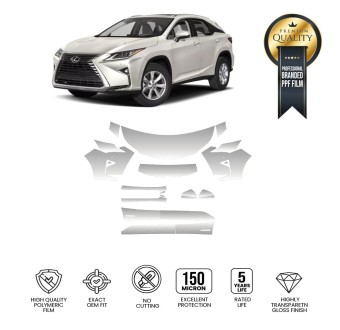 Pelicula PPF Lexus RX 2016 350 450H Base