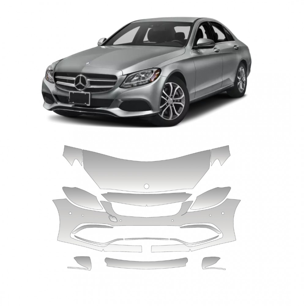 Vinyl PPF Mercedes Benz C...