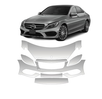 Pelicula PPF Mercedes Benz C Class AMG 2016