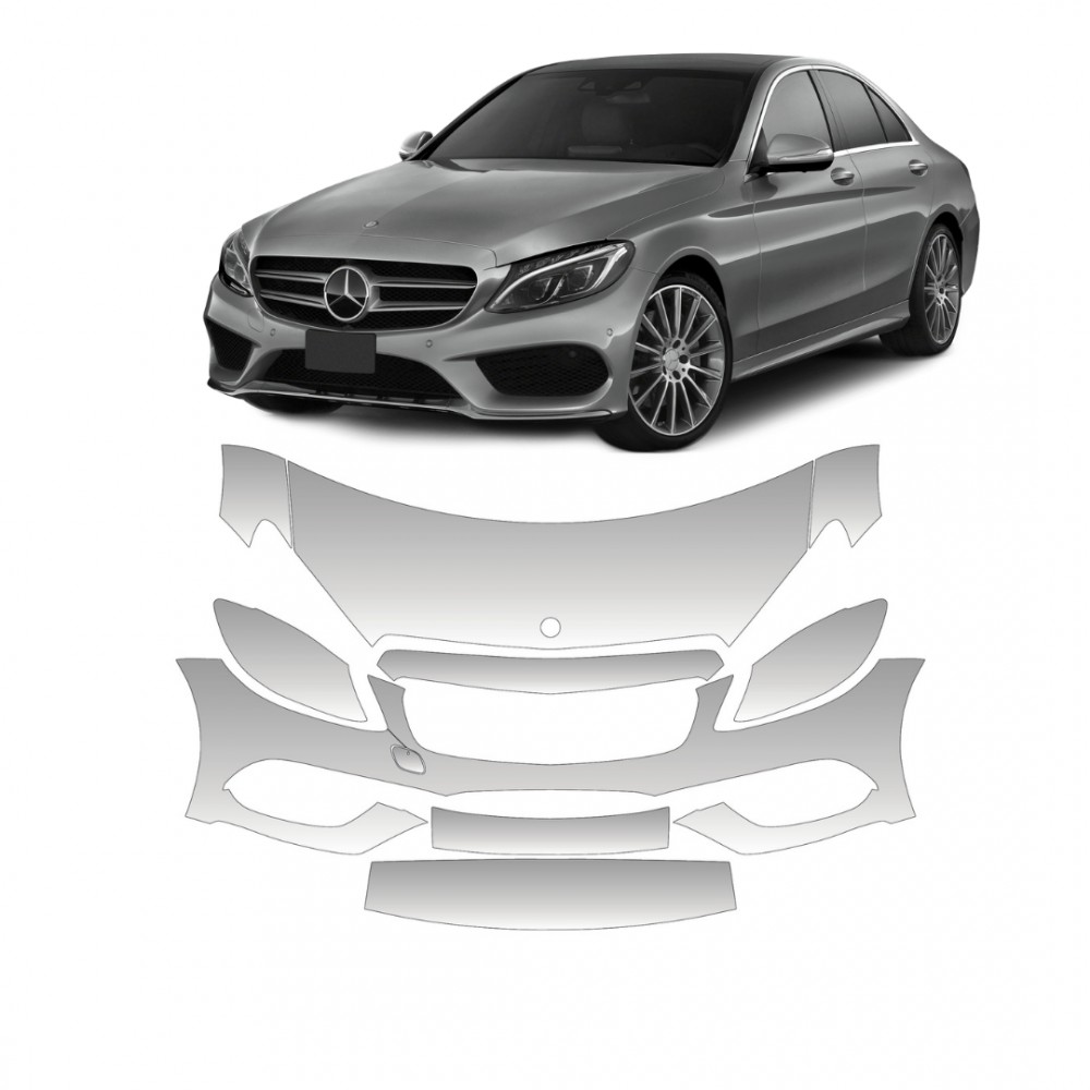 Vinyl PPF Mercedes Benz C...