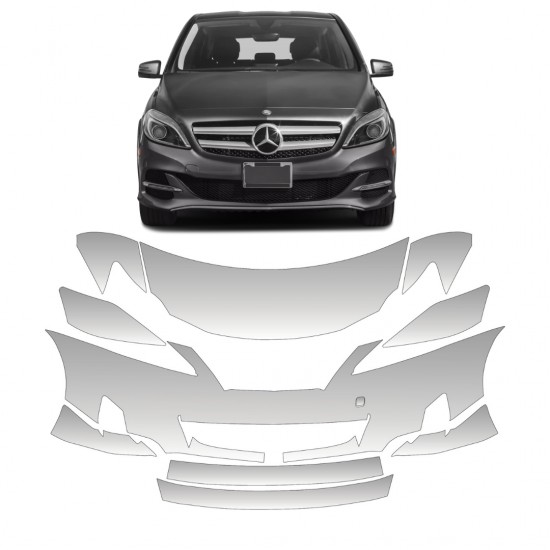 Vinilo PPF Mercedes Benz B...