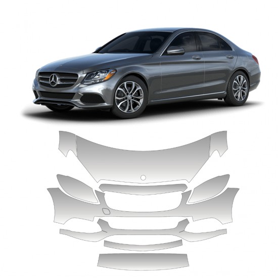 Vinyl PPF Mercedes Benz C...