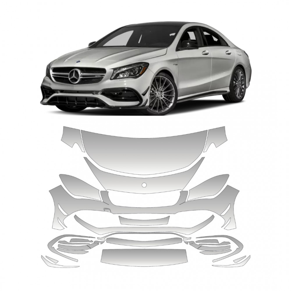 Vinyl PPF Mercedes Benz CLA...