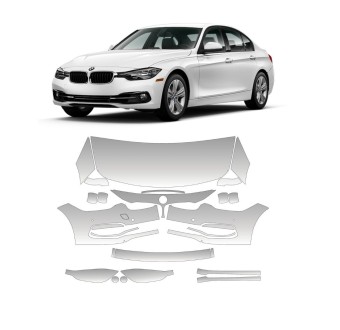 Film PPF  BMW 3 Series (F30_Rest) Sedan 2015-2018 Version 2