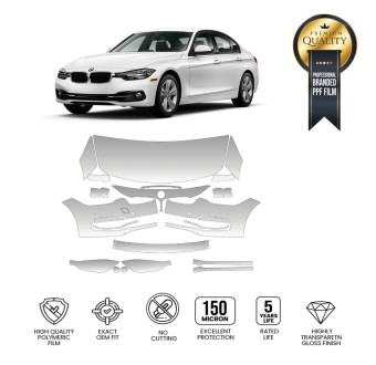 PPF Vinyl BMW 3 Series (F30_Rest) Sedan 2015-2018 Version 2